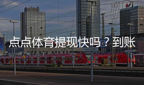 点点体育提现快吗？到账时间、手续费与安全性全解析