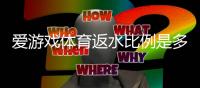 爱游戏体育返水比例是多少？最新返水规则、返利计算与领取攻略