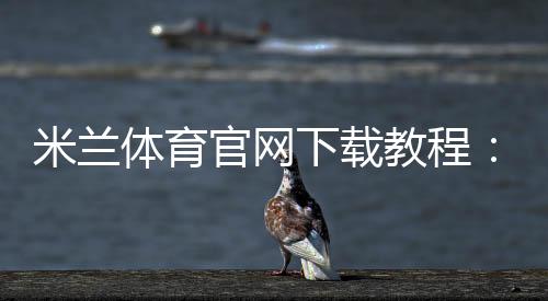 米兰体育官网下载教程：官方app下载与安全安装步骤新手必看