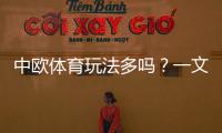中欧体育玩法多吗？一文看懂玩法种类、规则与实战投注技巧