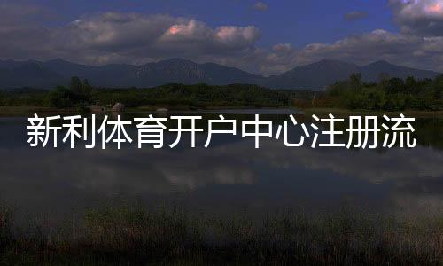 新利体育开户中心注册流程详解：新手快速开户步骤与安全须知