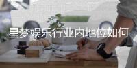 星梦娱乐行业内地位如何？揭秘其市场影响力与玩家口碑