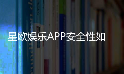 星欧娱乐APP安全性如何？深度解析其保障措施与玩家体验