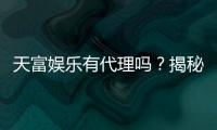 天富娱乐有代理吗？揭秘代理加盟条件与流程