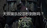 天辰娱乐投注秒到账吗？真实提现速度及用户体验揭秘