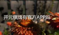 开元棋牌有官方APP吗？一文详解下载方式与使用体验