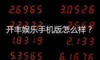 开丰娱乐手机版怎么样？资深玩家实测体验与下载攻略分享