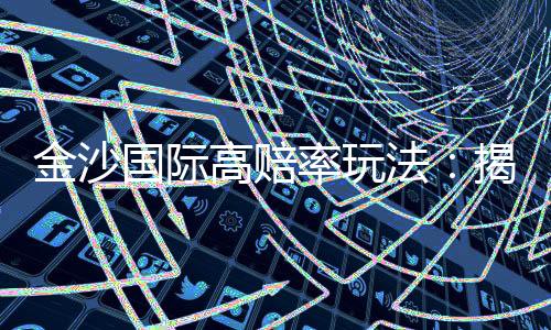 金沙国际高赔率玩法：揭秘高回报的实战技巧与策略