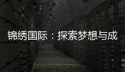 锦绣国际：探索梦想与成就的舞台