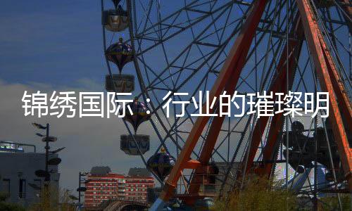 锦绣国际:行业的璀璨明珠