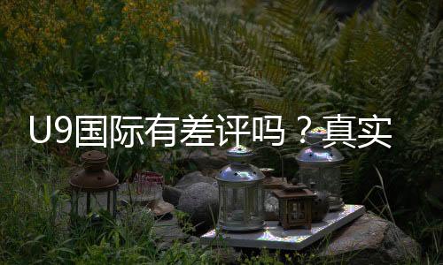 U9国际有差评吗？真实用户评价与平台信誉全面解析
