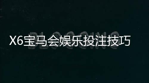 X6宝马会娱乐投注技巧：掌握这5招让你稳赢不赔